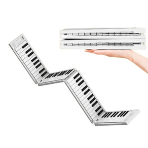 Portable Fold Able Electronic Piano Keyboard Musical Toys Folding