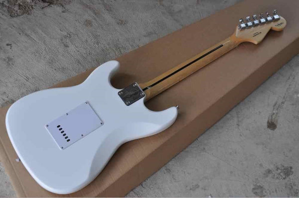 White Pickguard Electric Guitar
