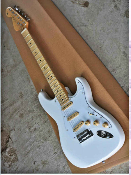 White Pickguard Electric Guitar