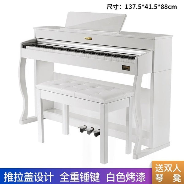 Electric Piano 88 Key Hammer Professional Adult Household Beginner Student Grade Examination Intelligent Electronic Keyboard
