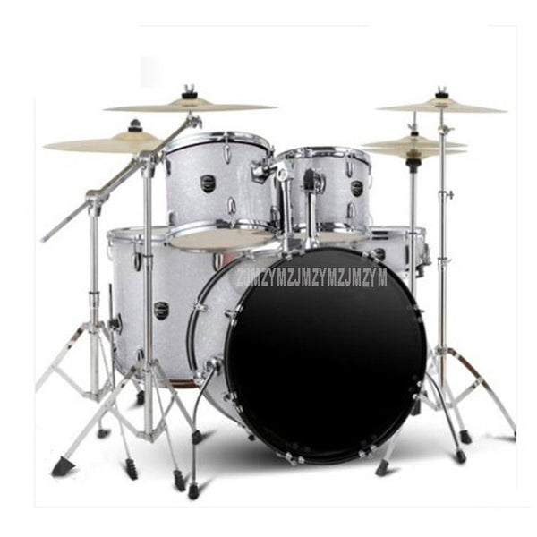 Adult/Child Professional Music Jazz Drum Set Kit 5 Drums 4/2 Cymbals Double Oil Skin Drum Alloy Musical Instruments Q900